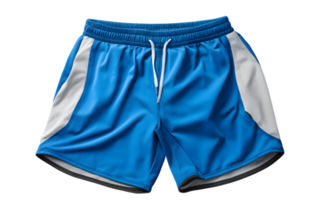sport shorts isolated on white background