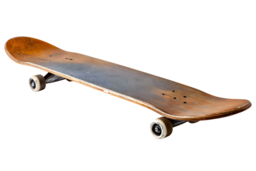 Skateboard isolated on white background