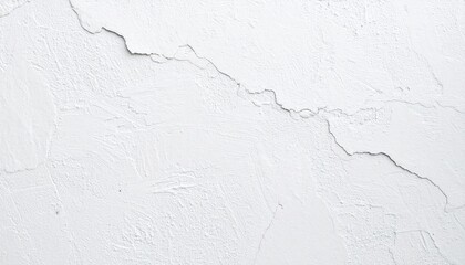 White Plaster Wall Texture with Subtle Cracks and Soft Diffused Light