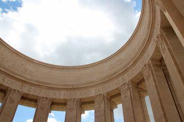 Fototapeta premium american war monument at the butte de montsec in lorraine in france 