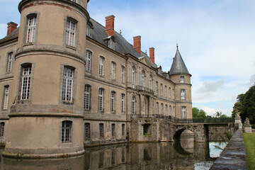 haroué castle in lorraine in france 