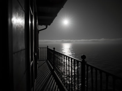 Fototapeta pier at night