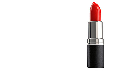 Obraz premium Red Lipstick with Metallic Silver Case