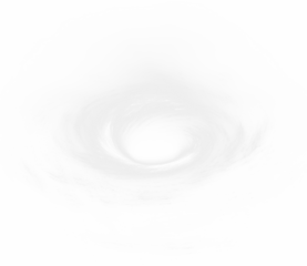 Glowing Blue Tornado PNG