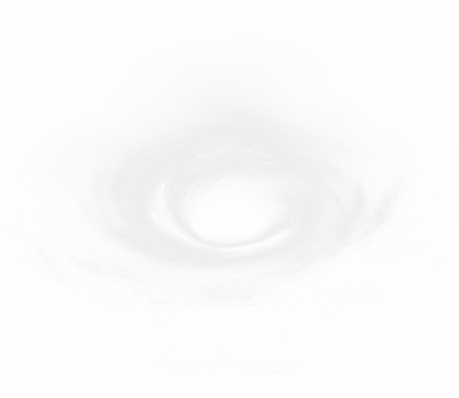 Glowing Blue Tornado PNG