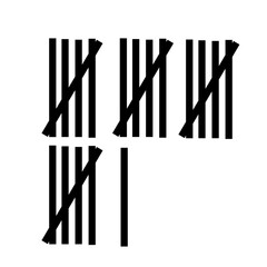 Illustration of calculation sign 