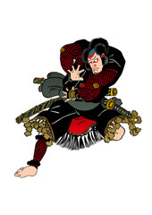 かっこいいポーズの歌舞伎役者　その1