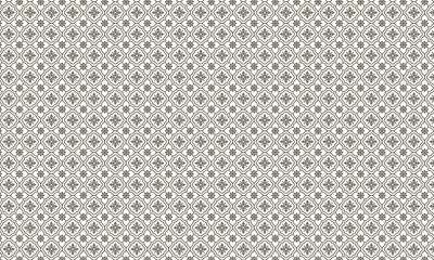 Seamless pattern, flower vector art illustration, white background