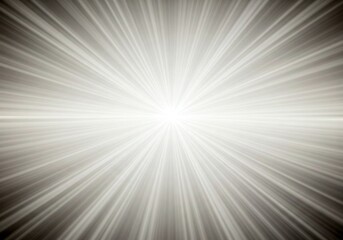 Radiant burst of bright white light emanating from a central source with streaks