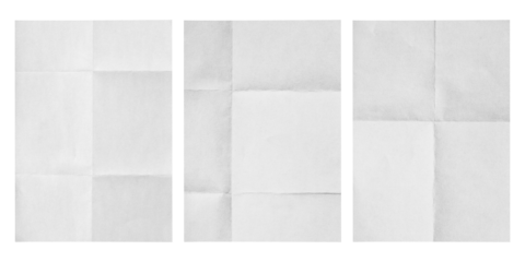 set of blank fold white paper isolated,Crumpled wrinkled Paper Poster Photo Effect Mockup,Crumpled Paper texture overlay effec,white crumpled paper