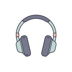 Fototapeta premium Stylish modern headphones offering immersive audio experience for music lovers and professionals seeking quality sound.