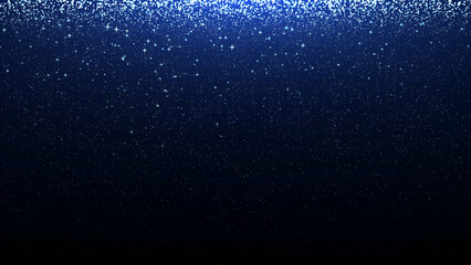 Blue shiny glitter sparkle texture background 4k 