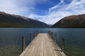 Nelson Lakes National Park is a national park located in the South Island of New Zealand, at the northern end of the Southern Alps