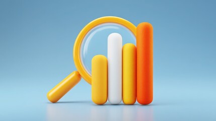 Unique image of magnet with another magnet illustrating market bias and noise reduction concepts in financial analysis