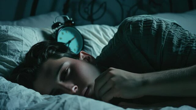 Sleeping man with no dreams