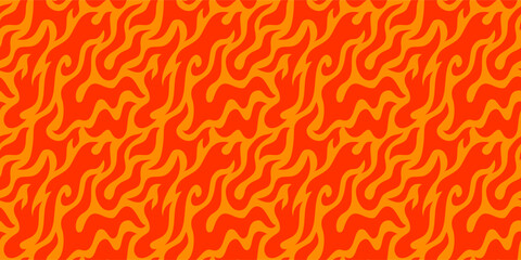 Abstract Fire Background. Abstract flame Background. doodle fire background. Flame Seamless Pattern. Fire flame seamless pattern.