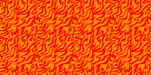 Abstract Fire Background. Abstract flame Background. doodle fire background. Flame Seamless Pattern. Fire flame seamless pattern.	