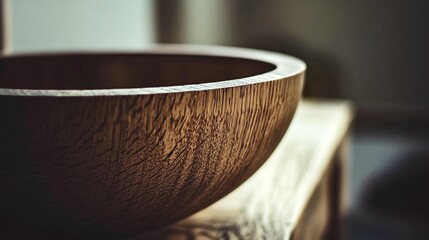 Wooden Bowl: Craftsmanship & Design