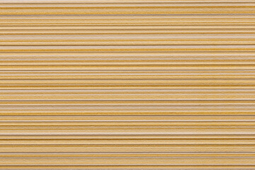 Voluminous wallpaper with horizontal stripes in beige and dark gray tones - a sample for decorating an office or apartment interior