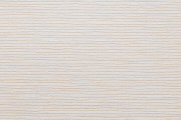 Off-white wallpaper with a texture resembling paper crumpled into horizontal lines