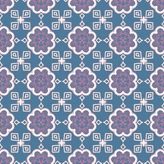 seamless pattern with flowers