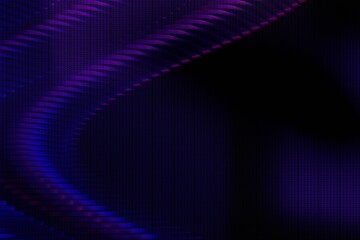 Deep purple and violet abstract background with layered,  swirling, metallic lines