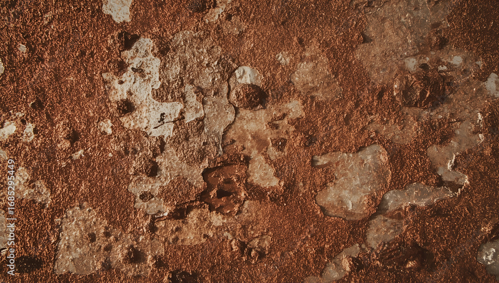 Poster abstract brown texture with cracked surface and interesting detailed patterns