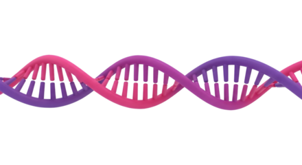 red and blue dna