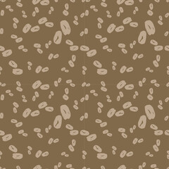 seamless pattern with coffee beans