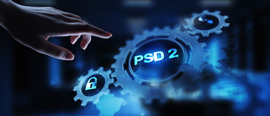 PSD2 Payment Services Directive Open Banking Payment service provider security protocol.