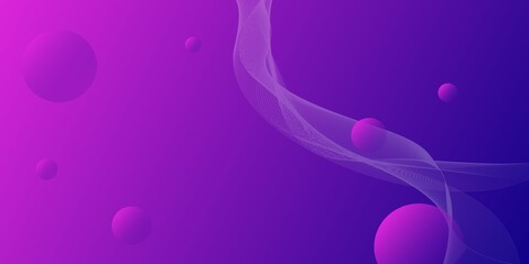 abstract purple background with bubbles, abstract vector background with circles, abstract background vector illustration