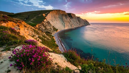 Dramatic coastal sunset (3)
