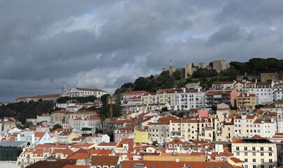 panorama of the city of Lisbon