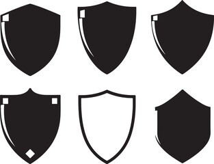 Heraldic Shield Outline Collection