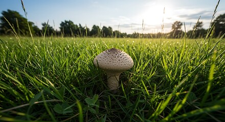 giant puffball mushroom (Calvatia gigantea)