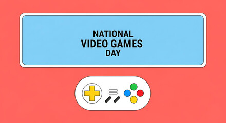 Celebrate national video games day with a retro controller
