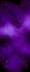 Obraz premium Purple Nebula: A Cosmic Tapestry