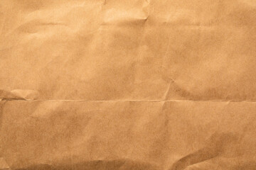vintage brown crumpled and fold paper texture background,old paper background,craft parchment paper background