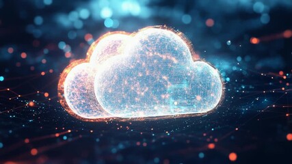 Cloud computing, big data analysis, and global network connectivity - Powered by Adobe