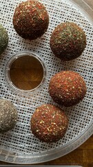 Belper knolle cheese, shanklish