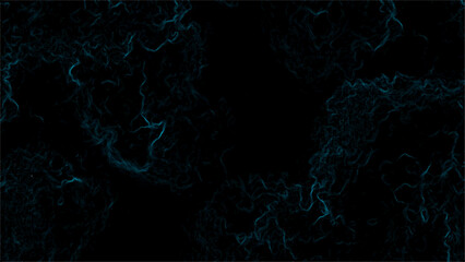  Abstract dark background with faint glowing Blue lines and plasma swirling energy. Futuristic, sci-fi aesthetic digital artwork. Mysterious intricate organic patterns and depth.