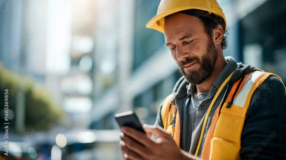 Poster data area memo or executive with mobile conversation for renewal gear upkeep or fault system mistake