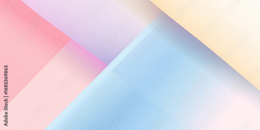 Poster soft abstract background with gentle pastel colors and smooth lines
