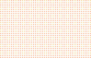 オレンジ&イエローのグリッドドットの背景イラスト　Adobe Illustrator Artwork