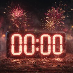 Midnight Countdown: New Year's Eve Celebration