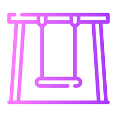 swing gradient icon