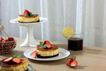 Burnt Basque Cheesecake Brownie