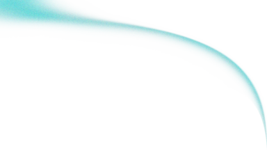 Light teal, flowing, abstract, curved line,  thin, delicate,  paint stroke