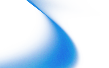 Abstract, flowing, light-blue shape against black. Delicate, textured, and slightly distorted