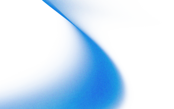 Abstract, flowing, light-blue shape against black.  Delicate, textured, and slightly distorted